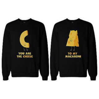 Youu2019re the Cheese to My Macaroni BFF Matching SweatShirts for Best Friend